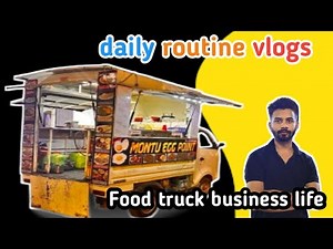 Food truck business work Daily routine life style #foodtruck #entrepreneur