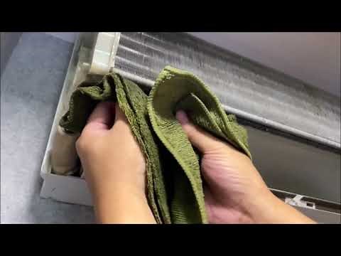 How to Remove Mitsubishi StarMex Blower & Clean the Aircon Fins?
