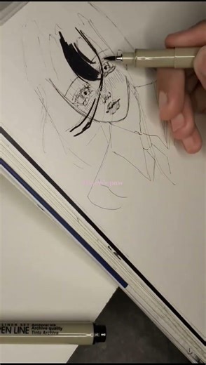 Drawing without guide lines #viral#art #drawing #sketch