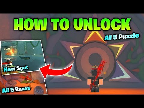 How to Unlock Forgotten Temple Door Fisch - Complete 5 Runes Puzzle