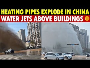China’s Tofu-Dreg Infrastructure Disaster! Heating Pipes Burst, City Left Freezing