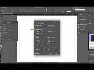 InDesign New Document Setup