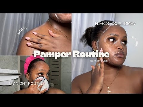 Pamper Routine | Ultimate Self-Care Night Routine for Glowing Skin & Relaxation