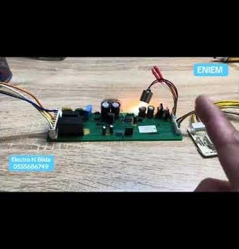 Réparation carte Frigo ENIEM problème compresseur