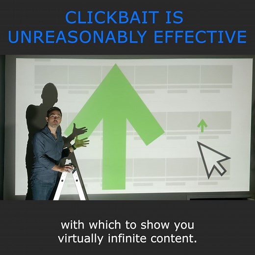 Why Clickbait is Actually a Good Thing 🙋‍♂️👀 | Explaining the Clickbait Paradox | Veritasium