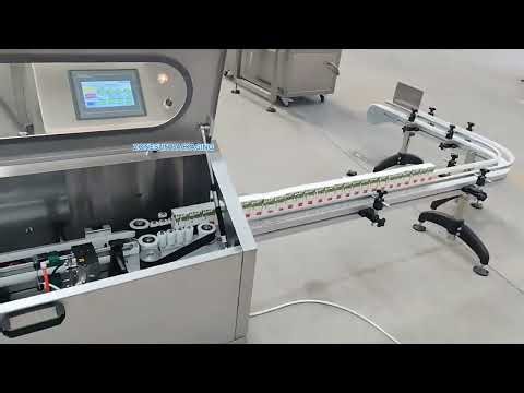 Automatic Drinking Straws Applicator Machine For Beverages