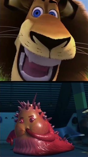 Alex (Savage) VS Monster Inc #madagascar #monster inc