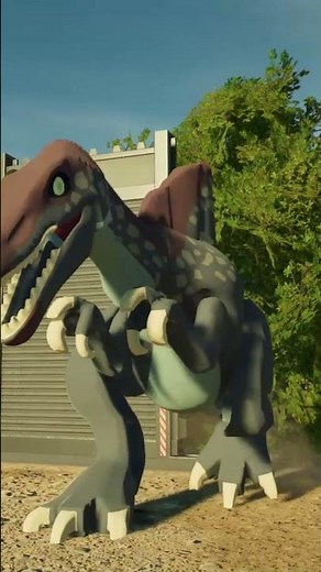 Lego Spinosaurus Mod Showcase #jurassicworldevolution3 #jurassicworld #dinosaur #legojurassicworld