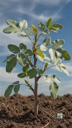 From Seed to Pistachio: Nature is Amazing! 🌱✨ #viral