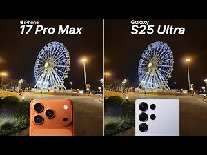 iPhone 17 Pro Max VS Samsung Galaxy S25 Ultra Camera Test Comparison