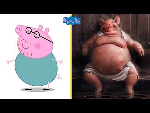 Peppa Pig Characters In Real Life