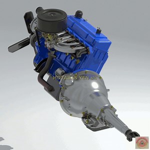 727 TORQUEFLITE for Slant Six engine - GEARBOX