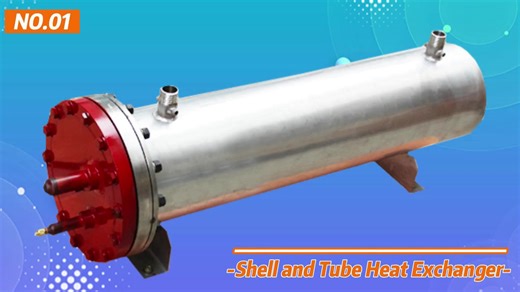 Corrosive Solution Water to Water Heat Exchanger Steam to Water Heat Exchanger Shell and Tube Type Heat Exchanger