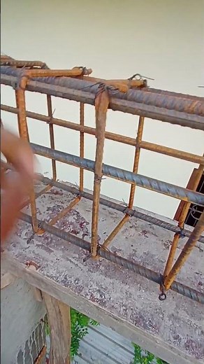 ओपन बीम में सरिया कैसे डालें 👷👷‍♀️