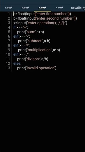 simple calculator for beginners learners python