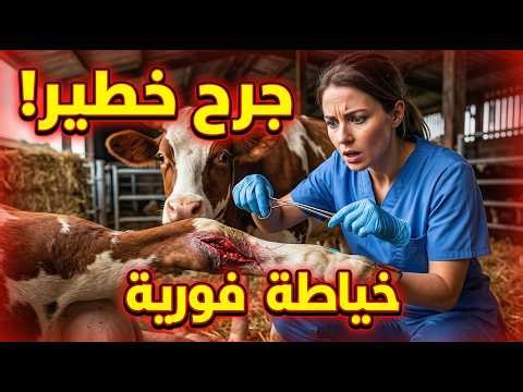 Suturing a deep wound in cattle: surgical steps from start to finish + common mistakes