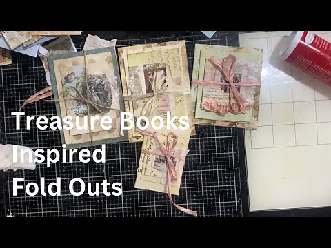Treasure Books Inspired Fold Outs