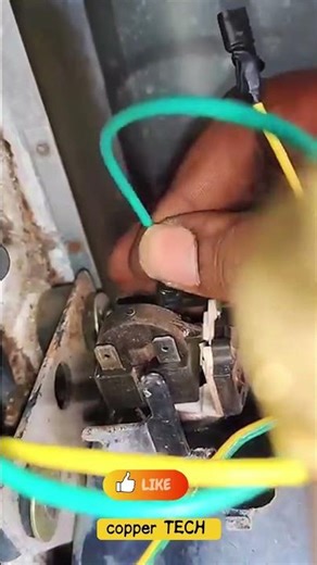 4 uf capacitor line 4 pin relay #coppertech #coolingsolutions