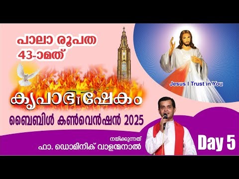 DAY 5 | KRUPABHISHEKAM PALA DIOCESE BIBLE CONVENTION | FR DOMINIC VALANMANAL