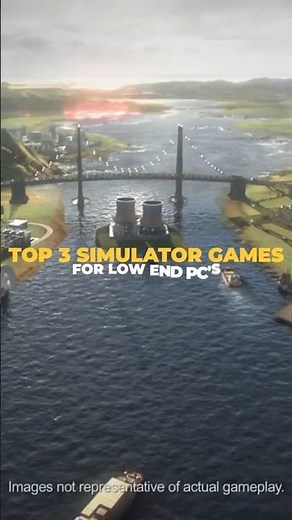 Top 3 Simulator Games for Low End PC! #games #gaming #lowendpc