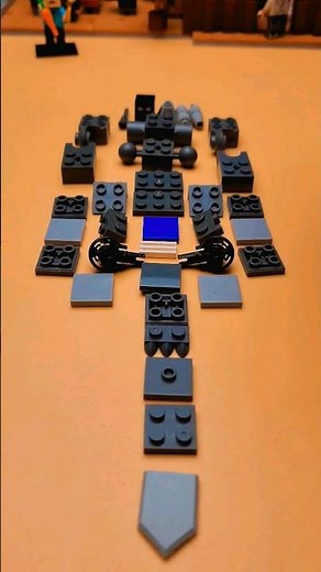 How to build a mini mecha with building blocks #buildingblocks #brickbuilder #buildingbricks