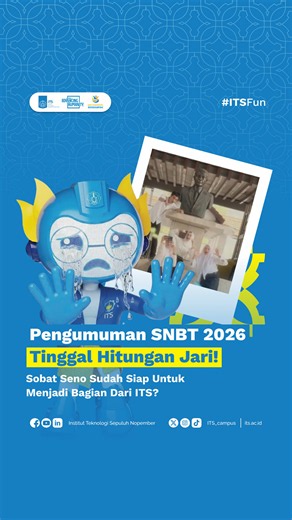 H-3 pengumuman SNBT 2026 nih! Siapa yang perasaannya udah mulai campur aduk? 😖 Ayo, drop