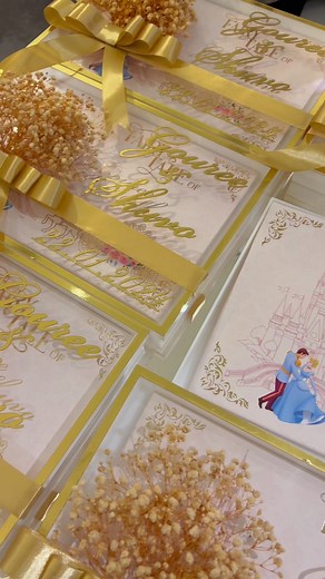 21K views · 82 reactions | These wedding invitation boxes are sure to...