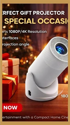 GK1Pro LED Projector – Big Screen Experience at Home!