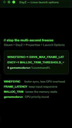 Fix DayZ Freezes on Linux | Proton Launch Options #dayz