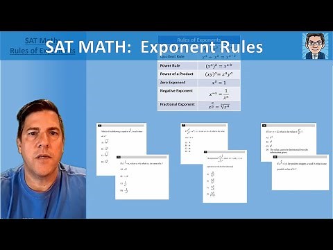 SAT Math: Exponent Rules