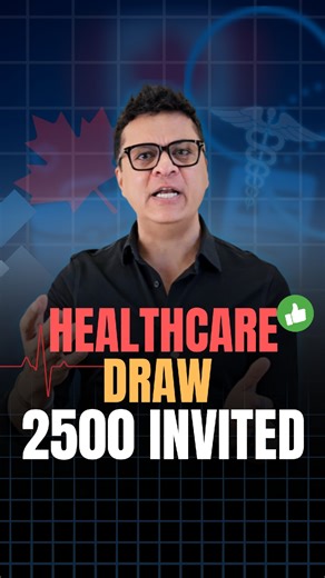 🇨🇦 Express Entry Healthcare Draw Summary - October 15, 2025 IRCC surprised many with a Healthcare category-based draw, issuing 2,500 invitations with a minimum CRS score of 472. Despite earlier expectations from ATIP data hinting at smaller draws, this one shows IRCC’s continued focus on healthcare professionals. With this round, a total of 10,000 invitations have now been issued in the healthcare stream this year. 🎉 Congratulations to all who received an ITA today! #ExpressEntry #healthcarei
