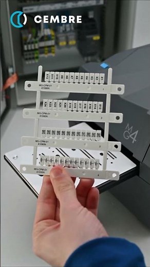 How to Use Cembre MG CPM Terminal Block Markers #electrical #electrician #cablemanagement