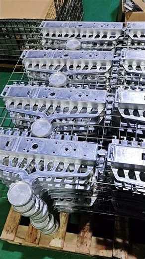 Rough Casting for Aluminum Alloy Die-Cast Smart Door Lock Housing #diecasting #factory #anodizing