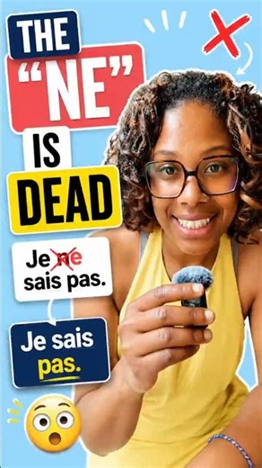 French People DON'T Say "NE" 🇫🇷 (Here's Why)