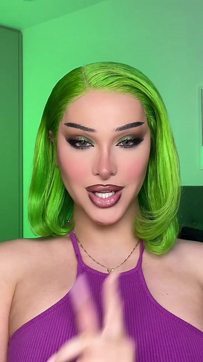 Green Hair Makeup Tutorial for Transgender and Bi Girls