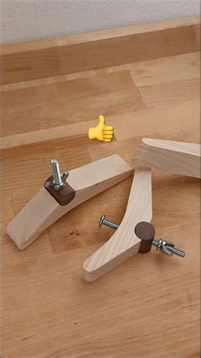 Didn’t Expect These DIY Clamps to Work This Well 🤯 #diy #woodworking #shorts
