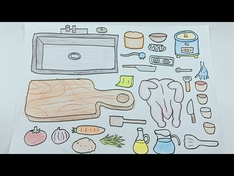 Indian curry🍛 paper diy cooking | tutorial | ASMR | no talking 🔇