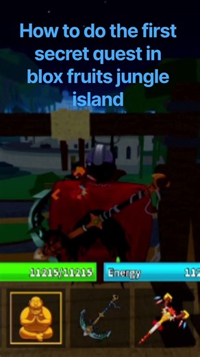 first secret quest at jungle island tutorial