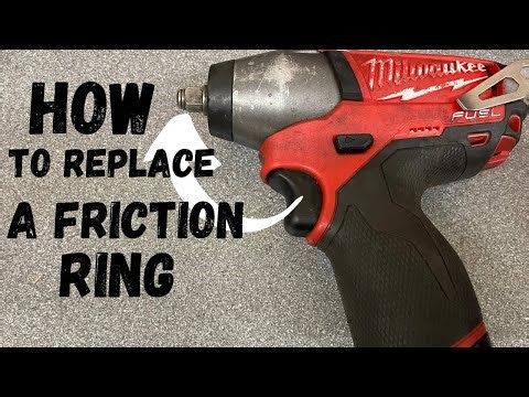 How to replace a friction ring on a impact gun