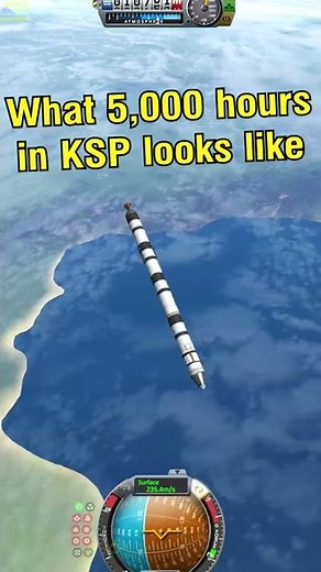 What 5000 hours in Kerbal Space Program Looks Like - Matt Lowne #Shorts