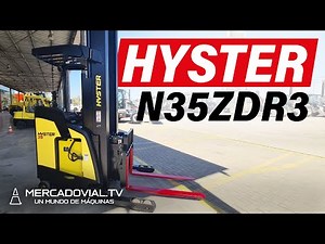 [ HYSTER ] CONTACTO Reach Truck Hyster N35ZDR3 | 100% Eléctrico | Tattersall Maquinarias