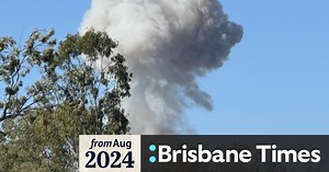 Driver dies after trailer of chemicals explodes in Bruce Highway crash