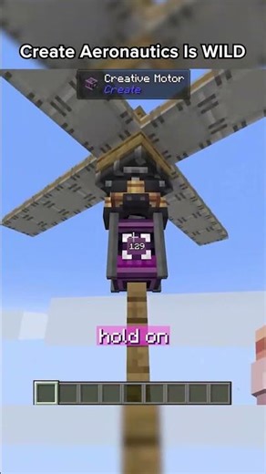 Create Aeronautics is WILD #minecraft