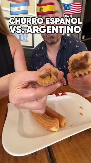 CHURRO ARGENTINO vs CHURRO ESPAÑOL #churro #argentino #españa