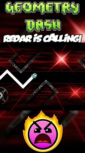 REDAR Is Calling! 👀 REDAR by D0NPABL0 #GeometryDash #Shorts