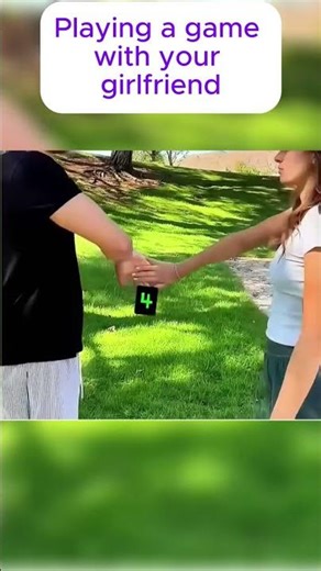 The best game to play with your girlfriend. #laugh #comedy #funny