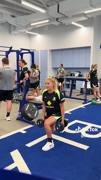 Matildas Gym Grind Motivation and Beach Fun