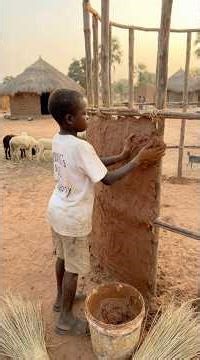 Building Entire Mud Hut From Scratch 🛖