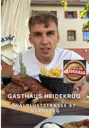 Fränkisch essen im Gasthaus Heidekrug Nürnberg
