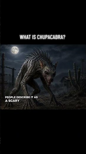 What is Chupacabra? #mysteries #mystery #subscribe #mythology